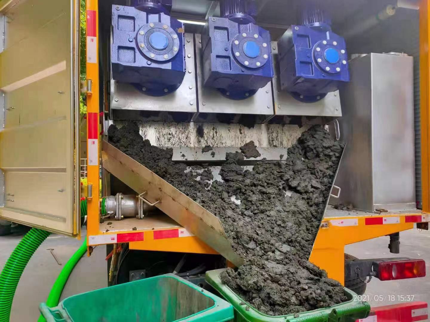 铁东化粪池清掏城市维护站-泥浆净化干湿分离处理